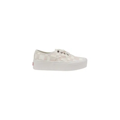 Vans Multicolor Fabric Sneaker In White