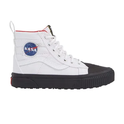 Pre-owned Vans Nasa X  Sk8-hi Mte Kids 'space Voyager' | White | Kid's Size 11