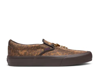 Vans Needles X  Vault Classic Slip-on V 'animal Print - Brown'