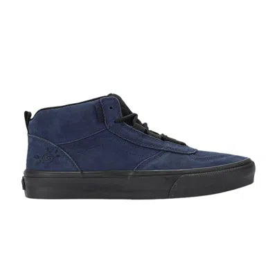 Pre-owned Vans Nick Michel X Skate Mc 96 Vcu 'navy Black' In Blue