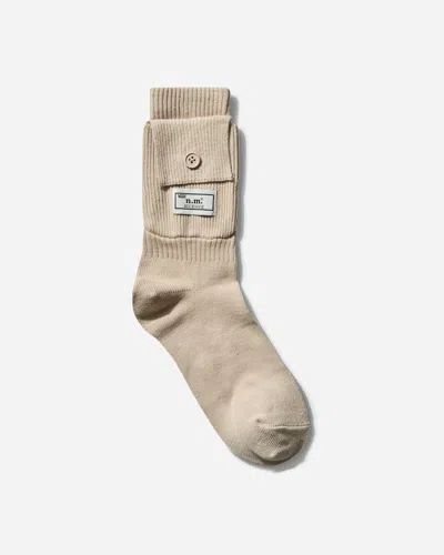 Vans Nicole Mclaughlin Crew Rucksocks Oatmeal In Beige