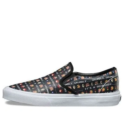 Vans Nintendo X Classic Slip-on 'zelda' In Black