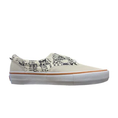 Pre-owned Vans No-comply X Daniel Johnston X Era 'doodles' | White | Men's Size 9.5