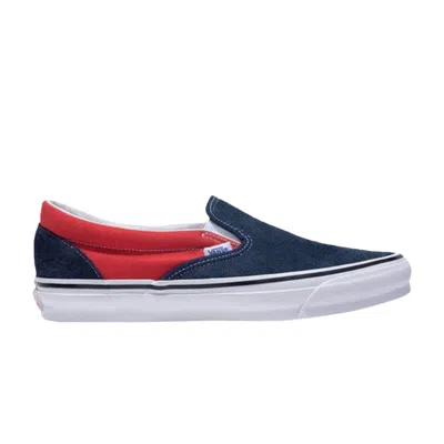 Pre-owned Vans Noah X Og Classic Slip-on Lx 'navy' | Blue | Men's Size 8.5