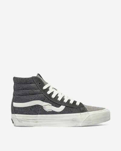 Vans Gray Sk8-hi Reissue 38 Sneakers In Multicolor
