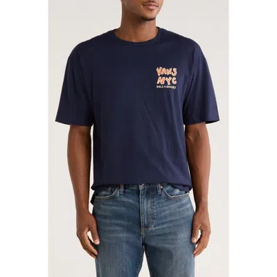 Vans Nyc Bodega Graphic T-shirt In Blue