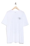 Vans Nyc Fire Escape Logo Graphic T-shirt In White