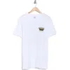 Vans Nyc Hot Dawg Graphic T-shirt In White