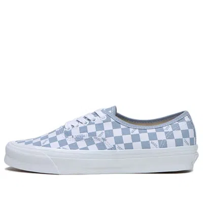 Vans Og Authentic Lx 'checkerboard - Sky Blue' In Multi