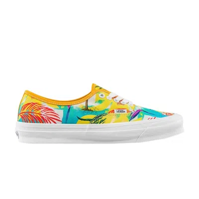 Pre-owned Vans Og Authentic Lx 'citrus Palm' In Multi-color