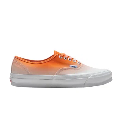Pre-owned Vans Og Authentic Lx 'dip Dye - Orange White'