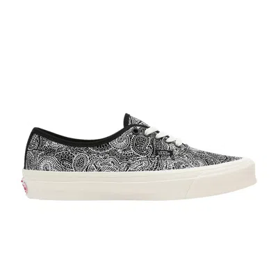 Pre-owned Vans Og Authentic Lx 'dragon Paisley' In Black
