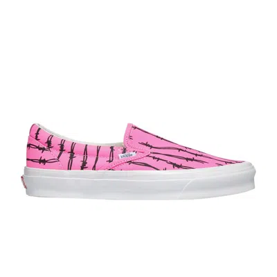 Pre-owned Vans Og Classic Slip-on Lx 'barbed Wire - Sugarplum' In Pink