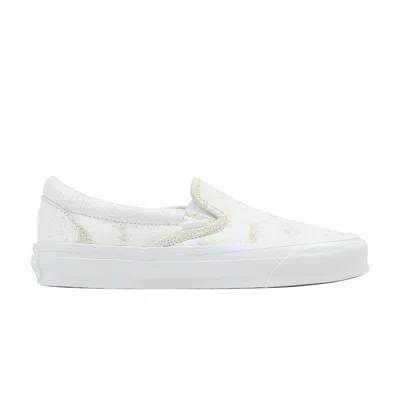 Pre-owned Vans Og Classic Slip-on Lx 'distress White'