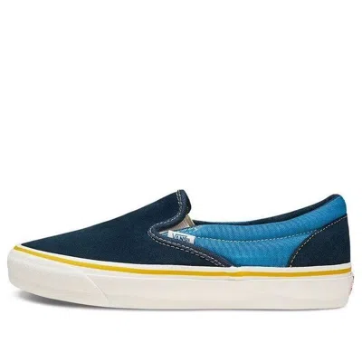 Vans Og Classic Slip-on Lx 'mediterranian Parisian Night' In Blue