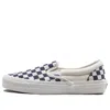 Vans Og Classic Slip-on Lx 'navy Checkerboard'