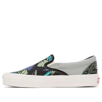 Vans Og Classic Slip-on Lx 'parrot Hawaiian - Black'