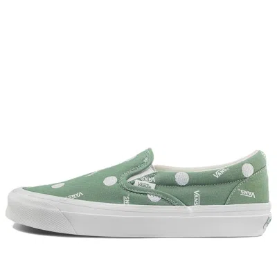 Vans Og Classic Slip-on Lx 'polka Dot - Green'