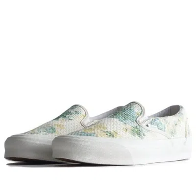 Vans Og Classic Slip-on Lx X Kith 'vintage Roses' In White