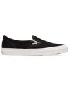 Vans Black Vault Slip On Cotton Canvas Sneakers