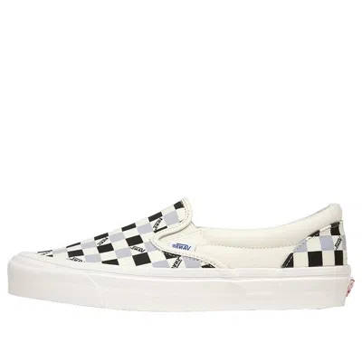 Vans Og Classic Slip-on 'tri Check' In White
