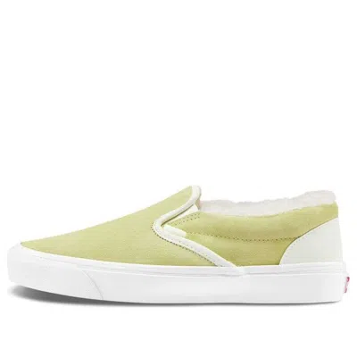 Vans Og Classic Slip-on Lx 'pampas' In Green