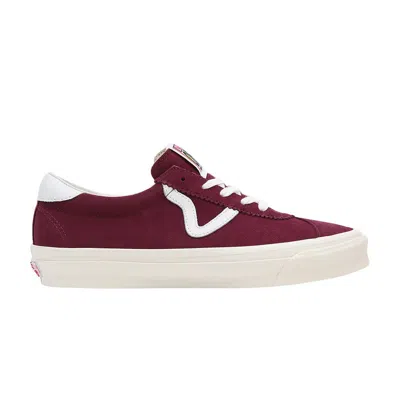 Pre-owned Vans Og Epoch Lx 'mauve Wine' In Red