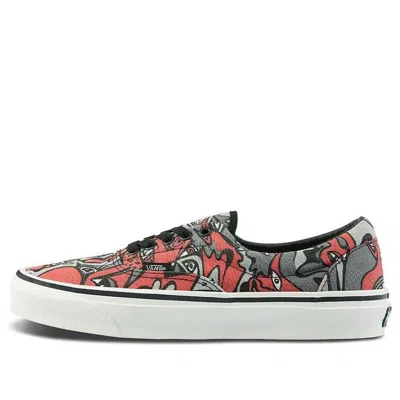Vans Og Era Lx Doodle Red/grey In Multi