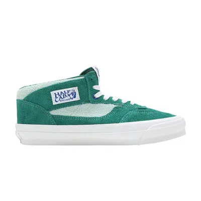 Pre-owned Vans Og Half Cab Lx 'hairy Suede - Green'