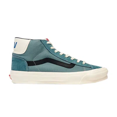 Pre-owned Vans Og Mid Skool Lx 'lead' In Green