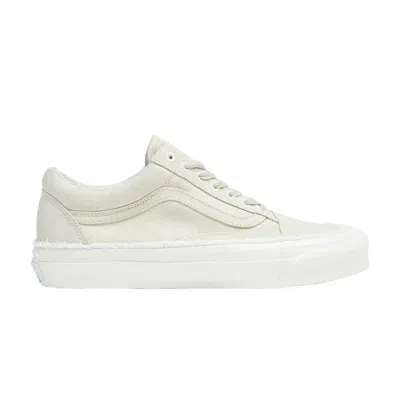 Pre-owned Vans Og Old Skool Lx 'raw Edge - Vintage White'