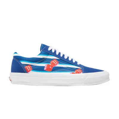 Pre-owned Vans Og Old Skool Lx 'snake Eyes - True Blue'