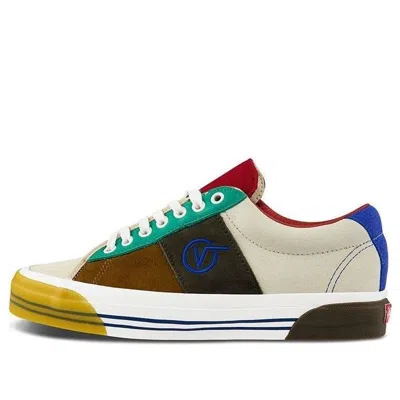 Vans Og Sid Lx Retro Casual Skateboarding Shoes Unisex Multi-color Splicing