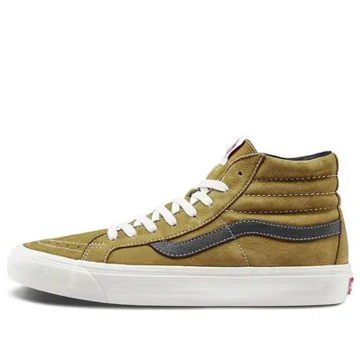 Vans Og Sk8-hi Lx 'bronze Brown' In Green