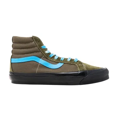 Pre-owned Vans Og Sk8-hi Lx 'hairy Suede - Canteen' In Green