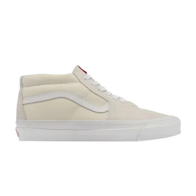 Pre-owned Vans Og Sk8-mid Lx 'ivory' In White