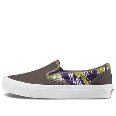 Vans Og Slip-on Lx 'mixed Camo' In Green