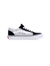 Vans Dalmatian Panelled Trainers In Black