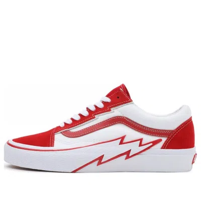 Vans Old Skool 2-tone Bolt 'white Red'