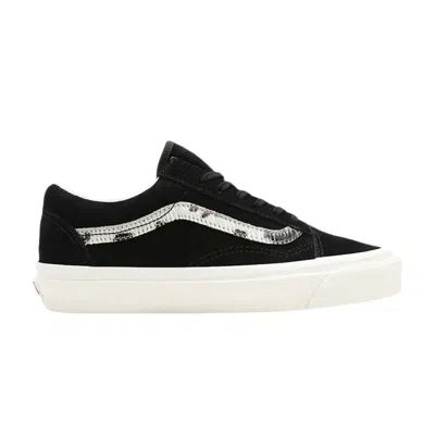 Pre-owned Vans Old Skool 36 Dx 'anaheim Factory - Black Cow'