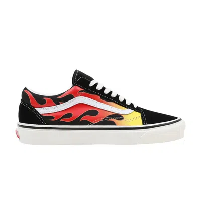 Pre-owned Vans Old Skool 36 Dx 'anaheim Factory - Epic Flame' In Black