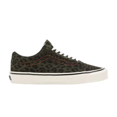 Pre-owned Vans Old Skool 36 Dx 'anaheim Factory - Leopard Camo' In Green