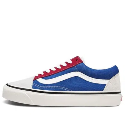 Vans Old Skool 36 Dx 'white Blue Red'