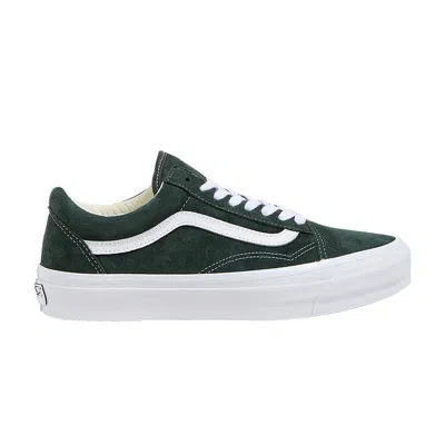 Pre-owned Vans Old Skool 36 Lx 'pig Suede - Scarab' In Green