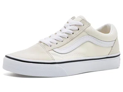 Vans Old Skool (big Kid) Kids Shoes Color Theory Marshmallow: 5 Big Kid M, Canvas/suede In Neutral