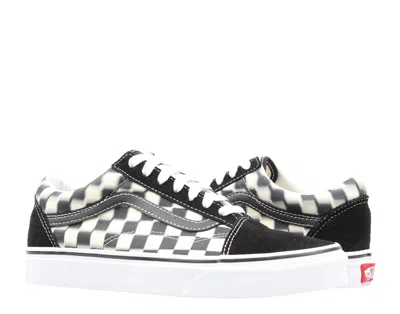 Vans Old Skool Blur Check Black/classic Low Top Sneakers Vn0a38g1vjm In Multi