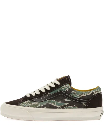 Vans Old Skool Camouflage Sneakers In Black