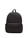 Vans Old Skool Check-pattern Backpack In Black