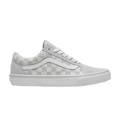 Pre-owned Vans Old Skool 'checkerboard - Stars Grey'