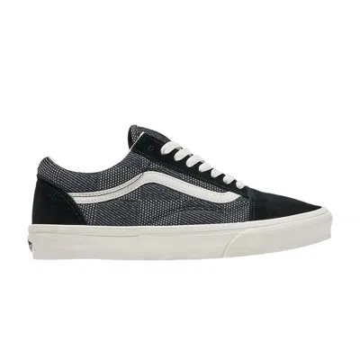 Pre-owned Vans Old Skool 'checkerboard Denim - Black'